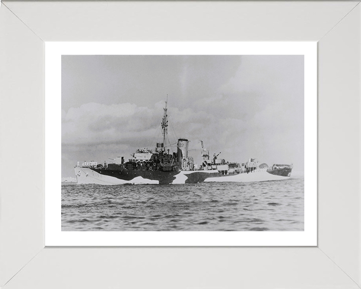 HMS Bryony K192 Royal Navy Flower class corvette Photo Print or Framed Print - Hampshire Prints