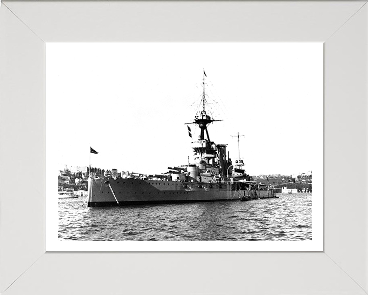 HMS Benbow (1913) | Photo Print | Framed Print | Iron Duke Class | Battleship | Royal Navy Hampshire Prints