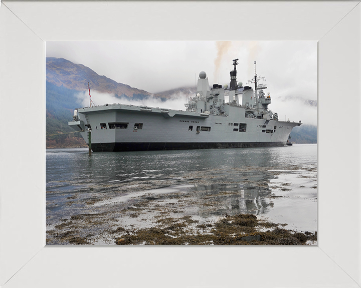 HMS Ark Royal R07 Royal Navy Invincible class aircraft carrier Photo Print or Framed Print - Hampshire Prints