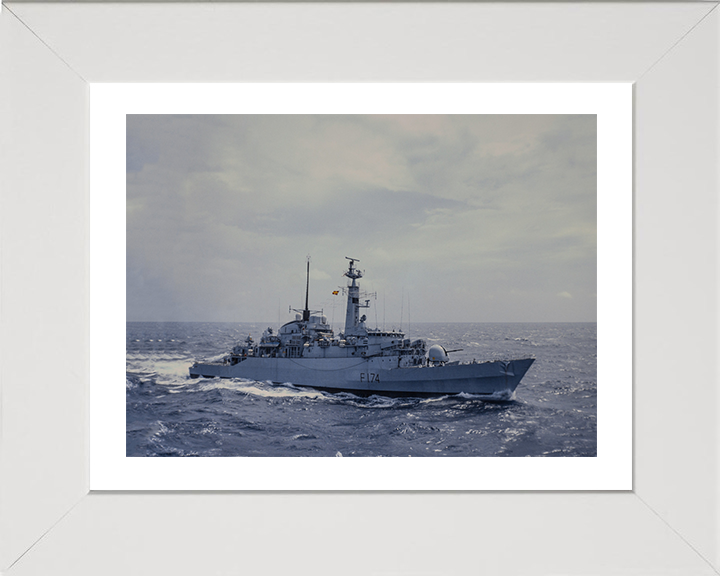 HMS Alacrity F174 Royal Navy Type 21 frigate Photo Print or Framed Print - Hampshire Prints