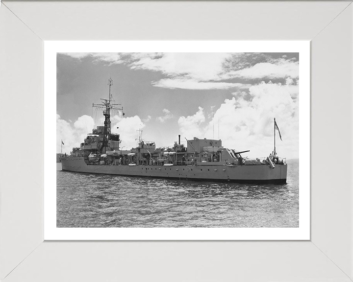 HMS Cheviot R90 / D90 Royal Navy C class destroyer Photo Print or Framed Print - Hampshire Prints