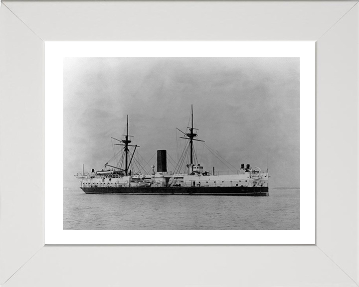 HMS Edinburgh (1882) | Photo Print | Framed Print | Colossus Class | Battleship | Royal Navy Hampshire Prints