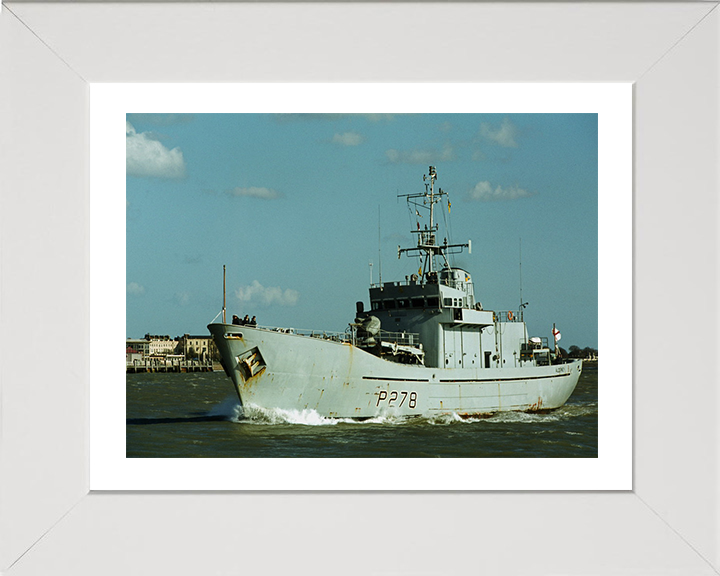 HMS Alderney P278 | Photo Print | Framed Print | Island Class | Patrol Vessel | Royal Navy Hampshire Prints