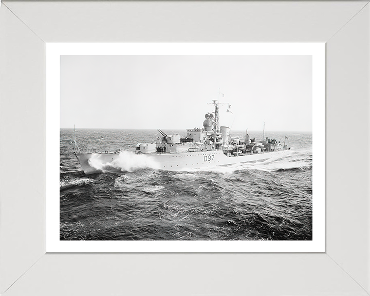 HMS Corunna D97 | Photo Print | Framed Print | Battle Class | Destroyer | Royal Navy Hampshire Prints