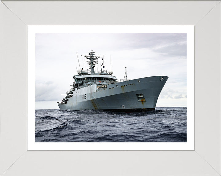 HMS Enterprise H88 | Photo Print | Framed Print | Hydrographic Survey Vessel | Royal Navy Hampshire Prints