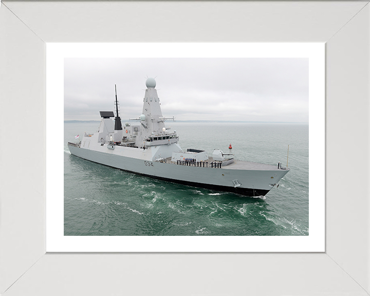 HMS Diamond D34 | Photo Print | Framed Print | Type 45 | Destroyer | Royal Navy Hampshire Prints