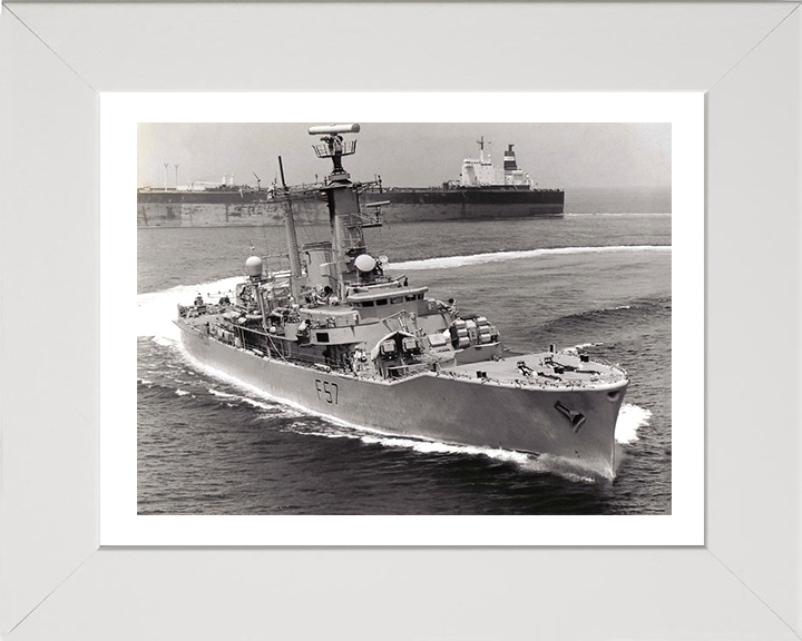 HMS Andromeda F57 Royal Navy Leander class frigate Photo Print or Framed Print - Hampshire Prints