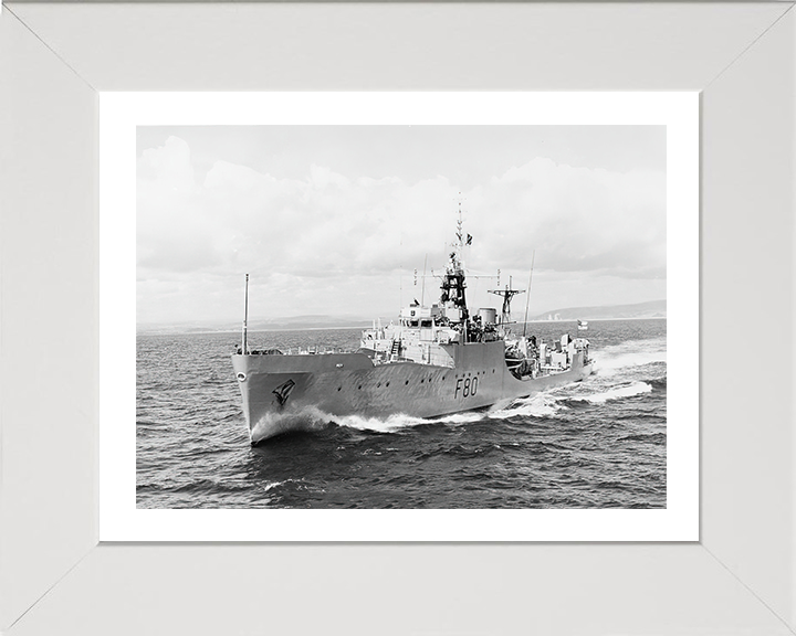 HMS Duncan F80 Royal Navy Blackwood class frigate Photo Print or Framed Print - Hampshire Prints