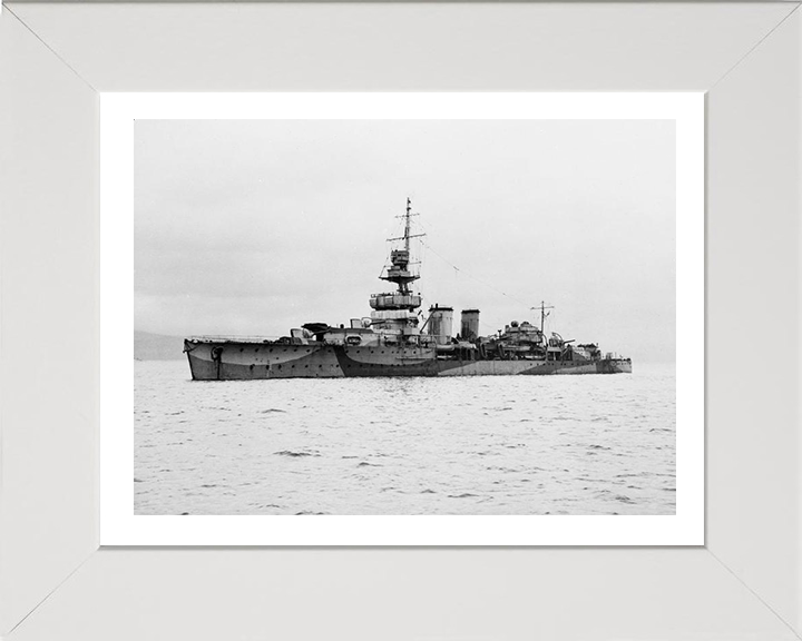 HMS Cardiff D58 Royal Navy C class light cruiser Photo Print or Framed Photo Print - Hampshire Prints