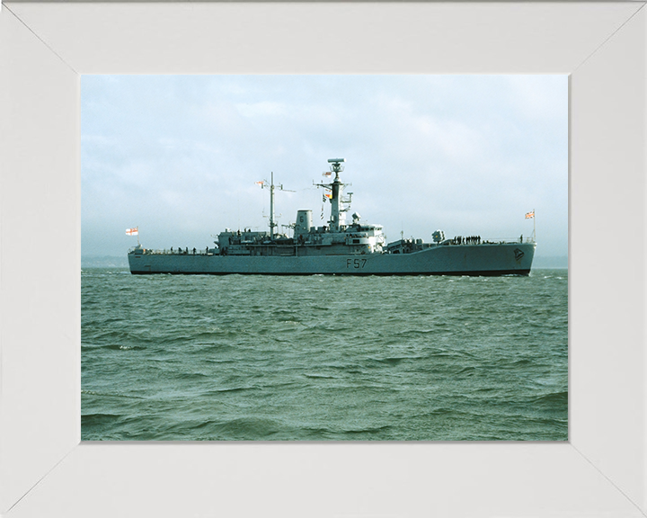 HMS Andromeda F57 Royal Navy Leander class frigate Photo Print or Framed Print - Hampshire Prints