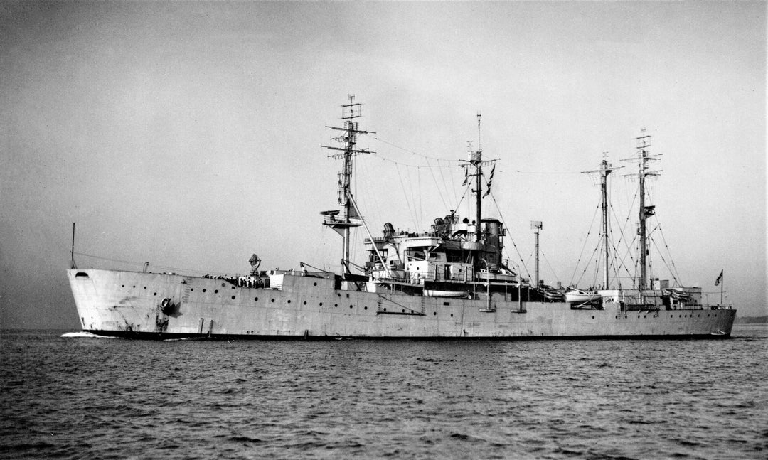 HMS Boxer (F121) Photo Print - Port Side View - Royal Navy Landing Ship Hampshire Prints 6 x 4 No Frame No