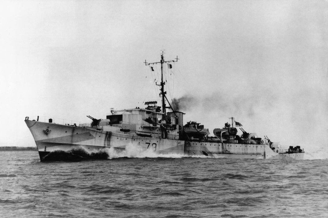 HMS Brissenden L79 | Photo Print | Framed Print | Hunt Class | Destroyer | Royal Navy Hampshire Prints
