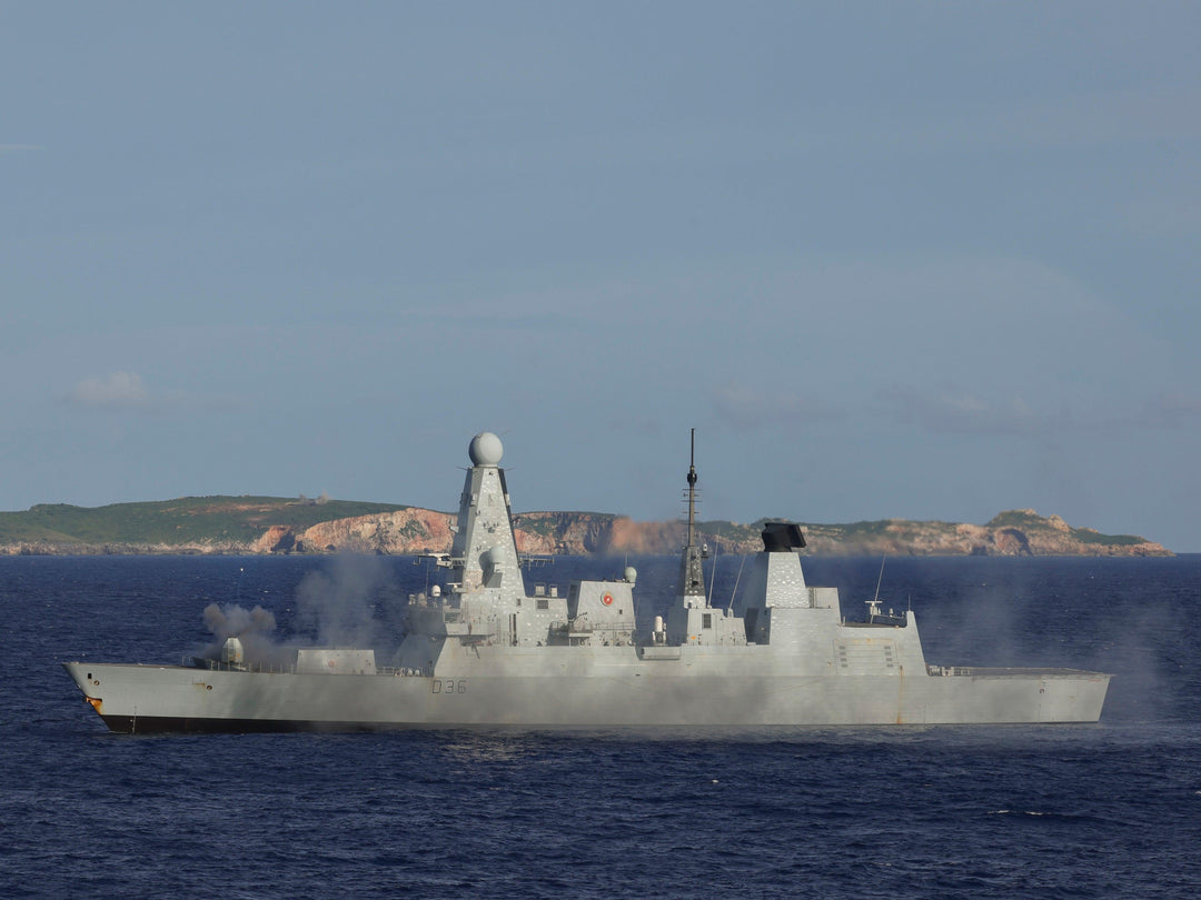 HMS Defender D36 Royal Navy Type 45 Destroyer Photo Print or Framed Print - Hampshire Prints