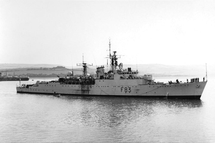 HMS Ulster F83 (R83) Royal Navy Type 15 frigate Photo Print or Framed Print - Hampshire Prints