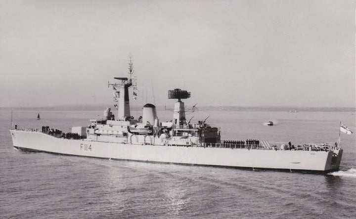 HMS Ajax F114 | Photo Print | Framed Print | Poster | Leander Class | Frigate | Royal Navy Hampshire Prints