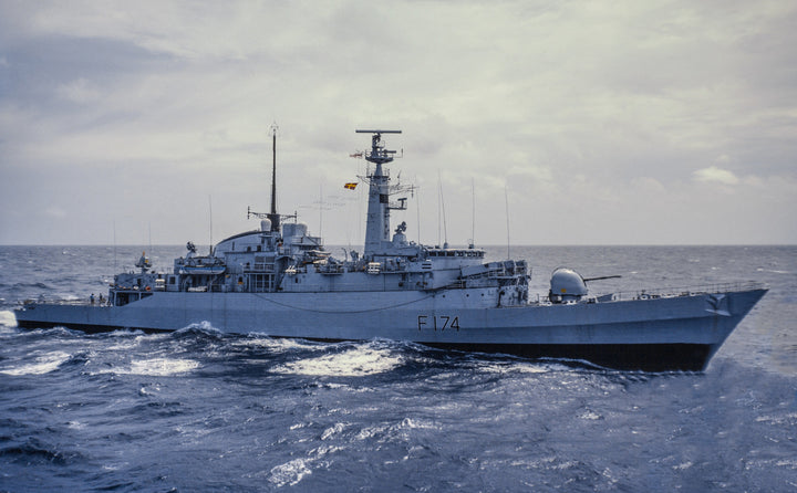 HMS Alacrity F174 Royal Navy Type 21 frigate Photo Print or Framed Print - Hampshire Prints