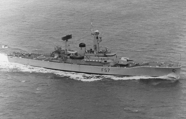 HMS Andromeda F57 Royal Navy Leander class frigate Photo Print or Framed Print - Hampshire Prints