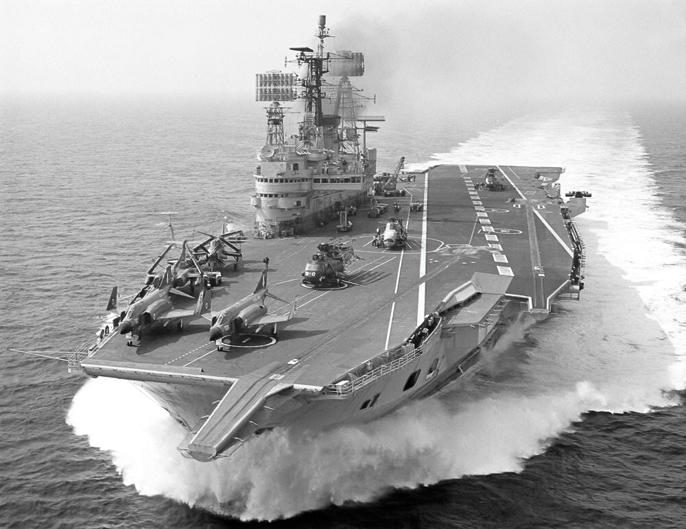 HMS Ark Royal R09 | Photo Print | Framed Print | Audacious Class | Aircraft Carrier | Royal Navy Posters, Prints, & Visual Artwork Hampshire Prints