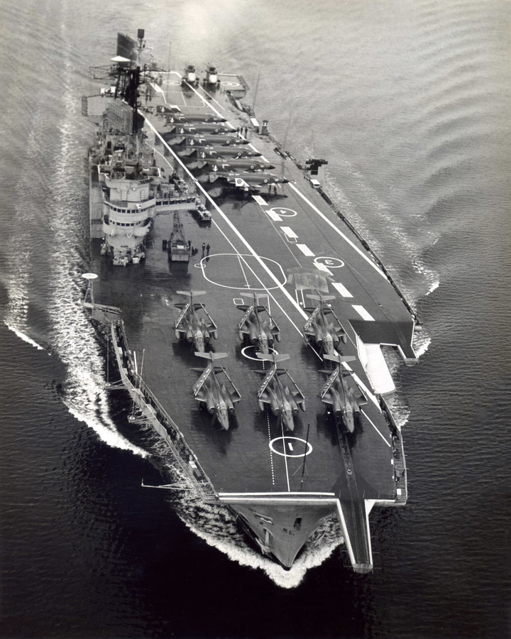 HMS Ark Royal R09 | Photo Print | Framed Print | Audacious Class | Aircraft Carrier | Royal Navy Posters, Prints, & Visual Artwork Hampshire Prints