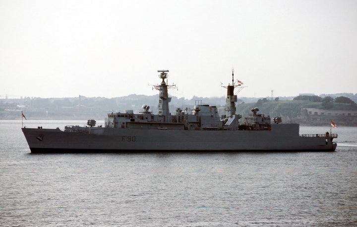 HMS Brilliant (F90) Photo Print - Port Beam View - Royal Navy Type 22 Frigate Hampshire Prints 6 x 4 No Frame No