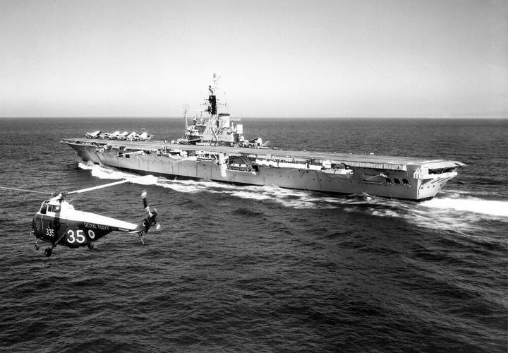 HMS Centaur R06 | Photo Print | Framed Print | Centaur Class | Fleet Carrier | Royal Navy Hampshire Prints