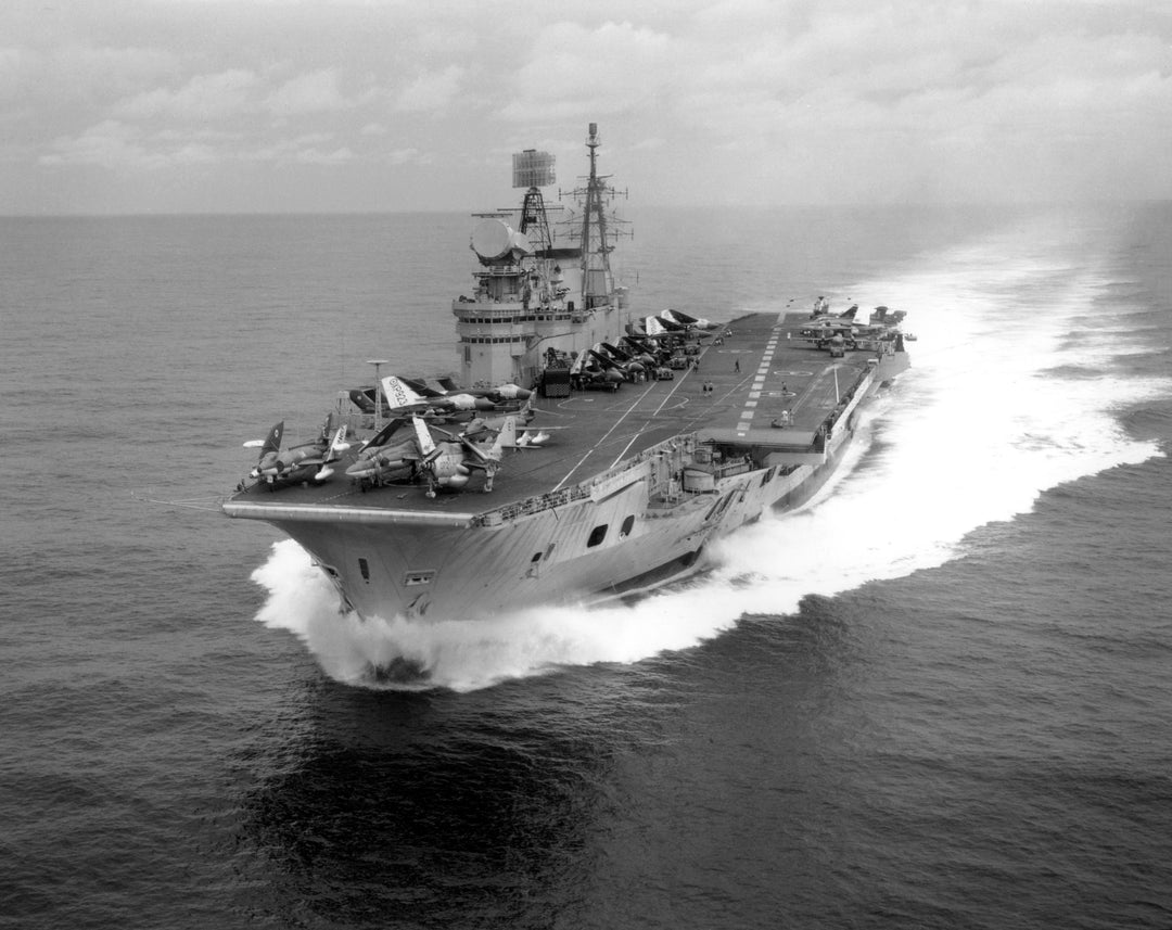 HMS Eagle R05 | Photo Print | Framed Print | Audacious Class | Aircraft Carrier | Royal Navy Hampshire Prints