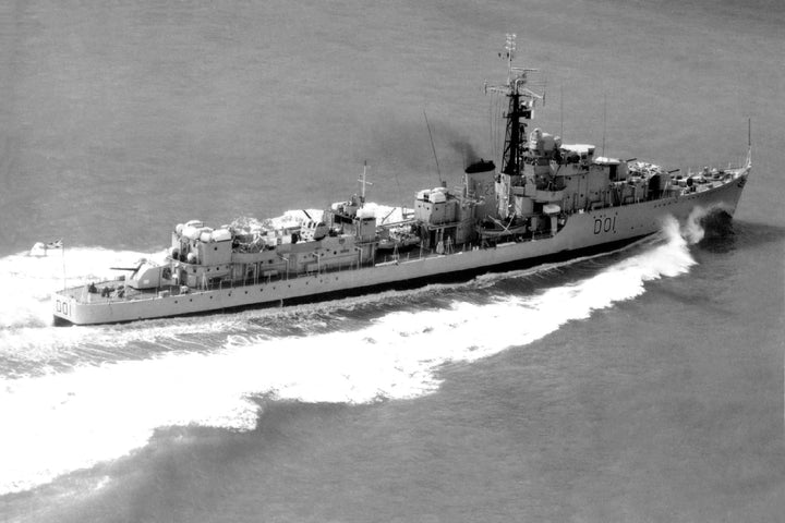 HMS Caprice (D01) Photo Print - High Starboard View - Royal Navy C Class Destroyer Hampshire Prints 6 x 4 No Frame No