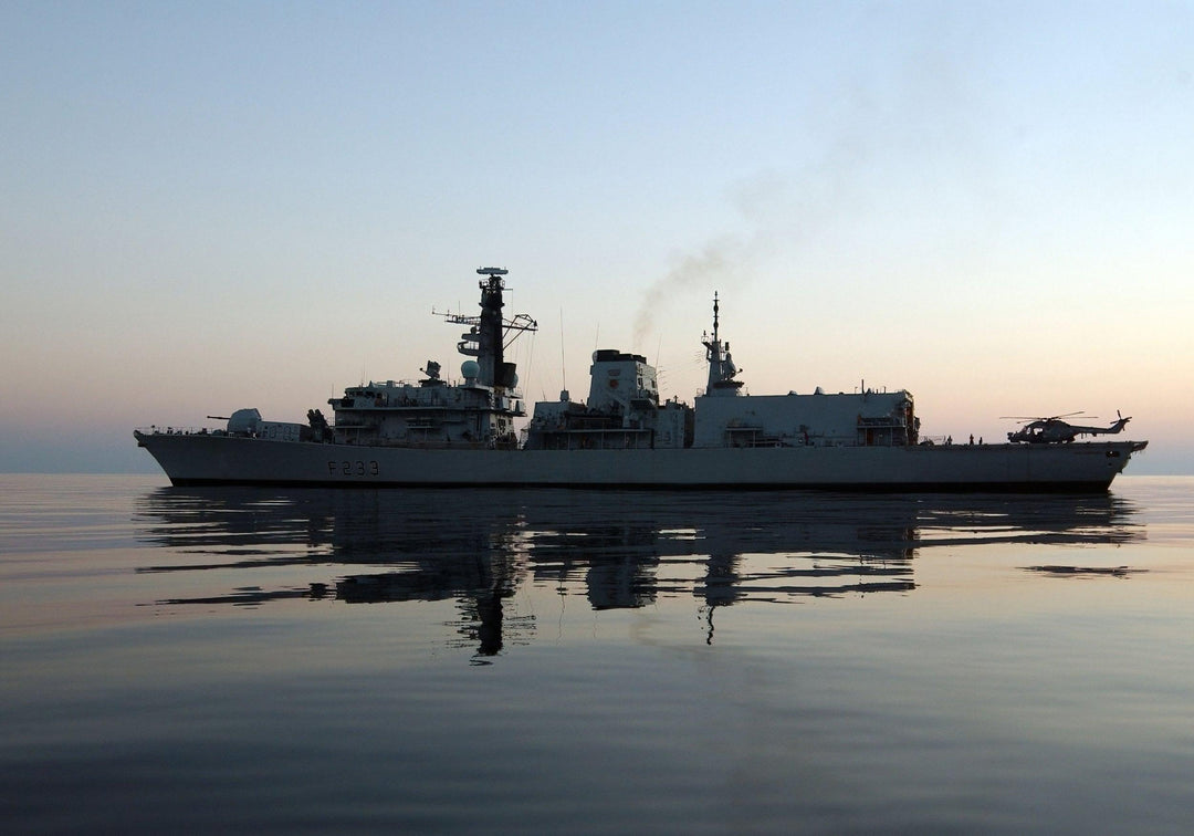 HMS Marlborough F233 Royal Navy Type 23 frigate Photo Print or Framed Print - Hampshire Prints