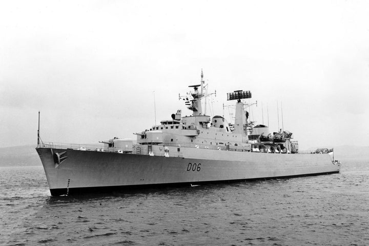 HMS Hampshire D06 | Photo Print | Framed Print | County Class | Destroyer | Royal Navy Hampshire Prints