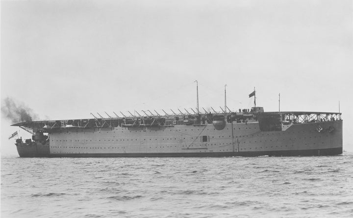 HMS Argus I49 | Photo Print | Framed Print | Poster | Aircraft Carrier | Royal Navy Hampshire Prints