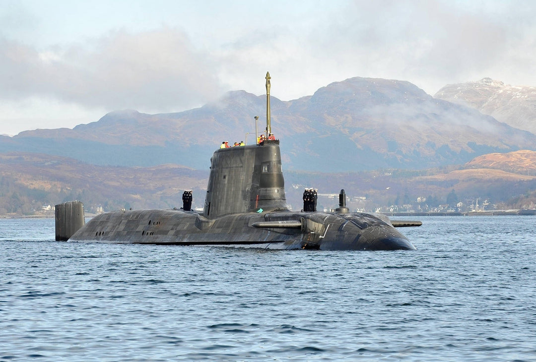 HMS Astute S119 Royal Navy Astute class Submarine Photo Print or Framed Print - Hampshire Prints