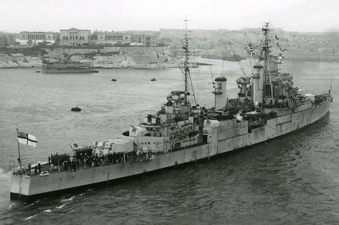 HMS Superb (25) | Photo Print | Framed Print | Minotaur Class | Light Cruiser | Royal Navy Hampshire Prints