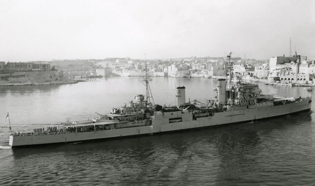 HMS Superb (25) | Photo Print | Framed Print | Minotaur Class | Light Cruiser | Royal Navy Hampshire Prints