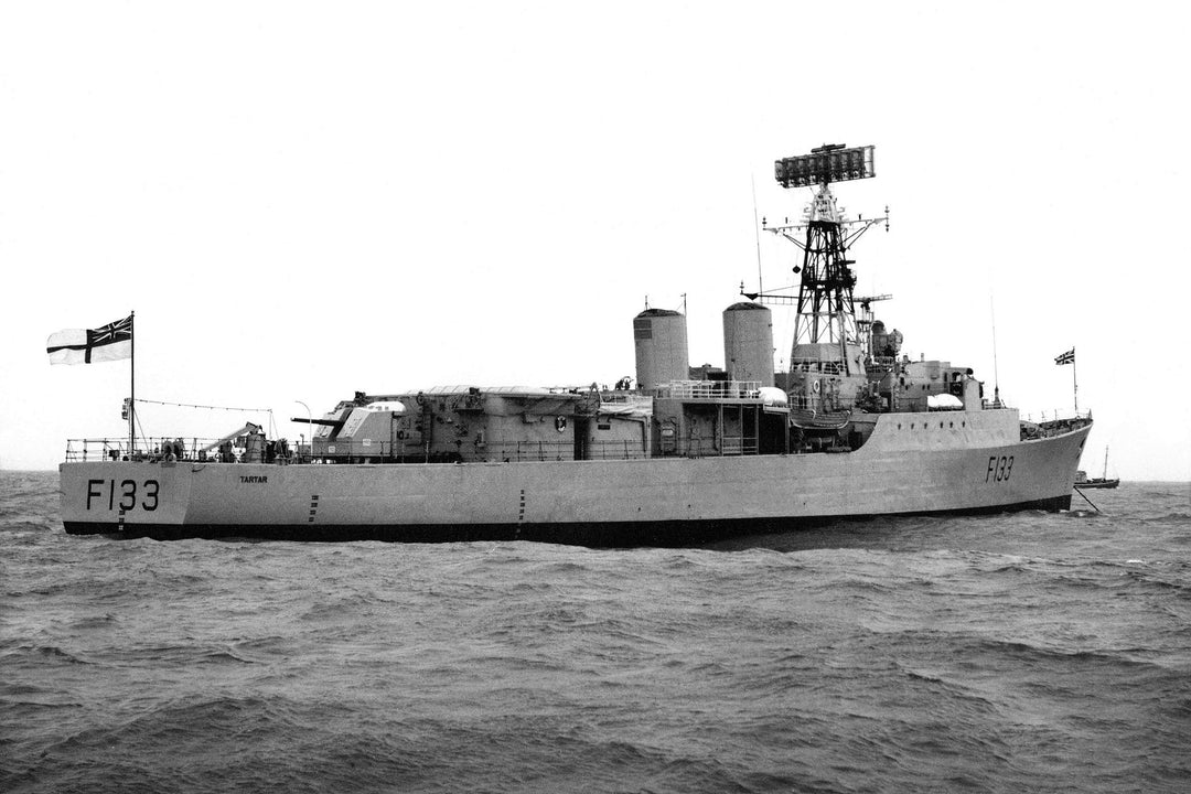 HMS Tartar F113 Royal Navy Tribal class frigate Photo Print or Framed Print Hampshire Prints
