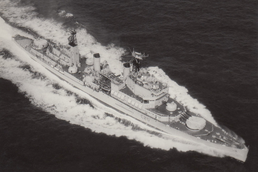 HMS Tiger C20 Royal Navy Tiger class cruiser Photo Print or Framed Print - Hampshire Prints