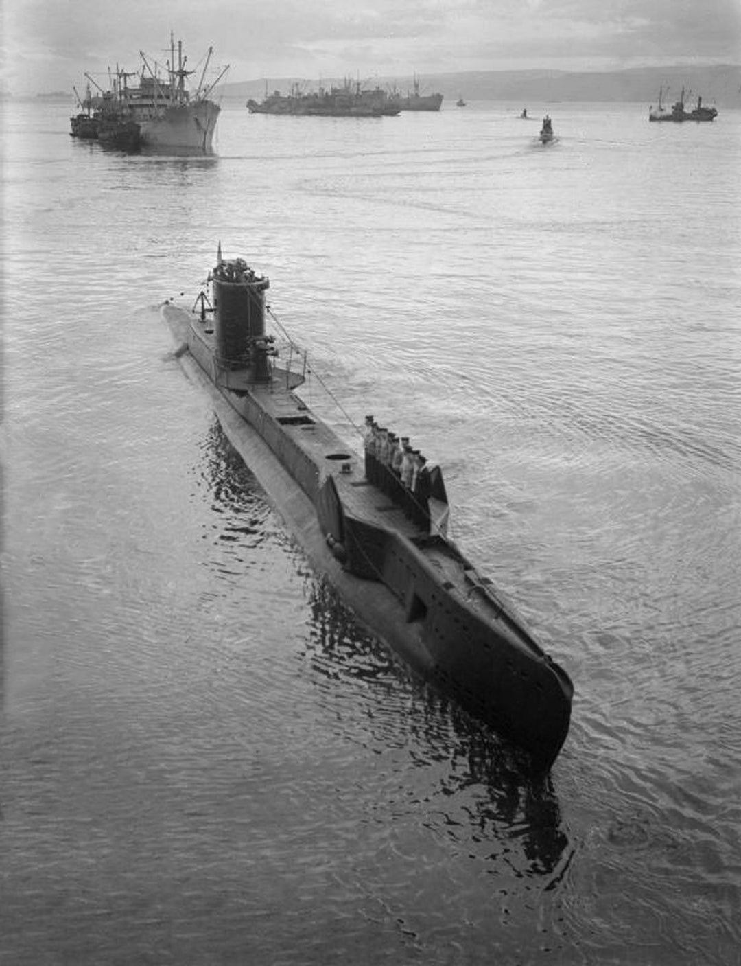 HMS Ultimatum (P34) Photo Print - Entering Harbour - Royal Navy U Class Submarine Posters, Prints, & Visual Artwork Hampshire Prints 6 x 4 No Frame No