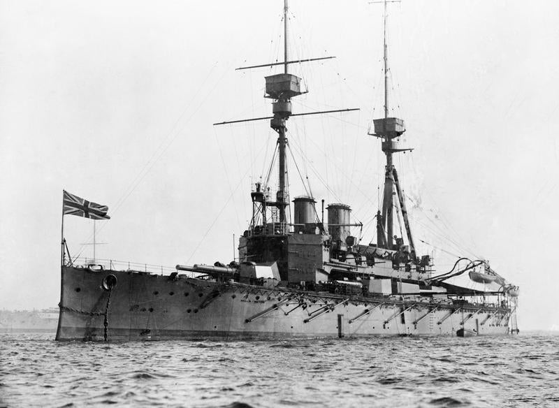 HMS Agamemnon (1906) | Photo Print | Framed Print | Lord Nelson Class | Battleship | Royal Navy Hampshire Prints