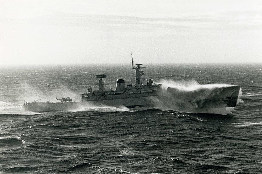 HMS Arethusa F38 Royal Navy Leander Class Frigate Photo Print or Framed Print - Hampshire Prints