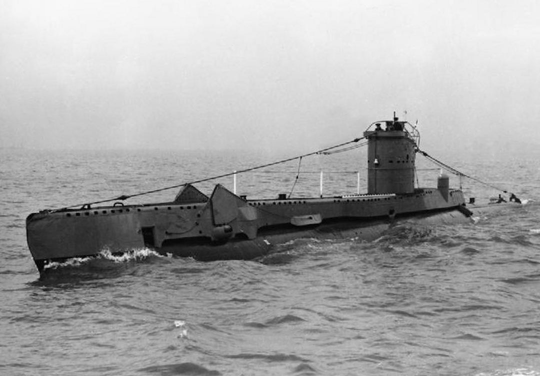 HMS Upstart P65 Royal Navy U class Submarine Photo Print or Framed Print - Hampshire Prints