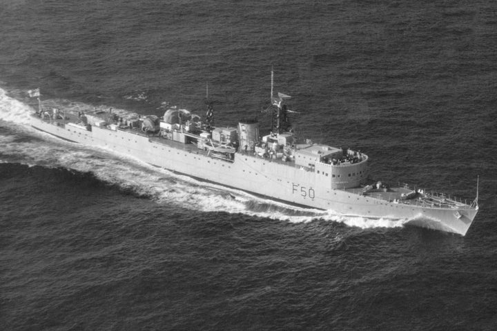 HMS Venus F50 (R50) | Photo Print | Framed Print | Poster | Type 15 | Frigate | Royal Navy Hampshire Prints