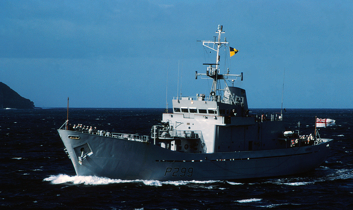HMS Orkney P299 | Photo Print | Framed Print | Island Class | Patrol Vessel | Royal Navy Hampshire Prints