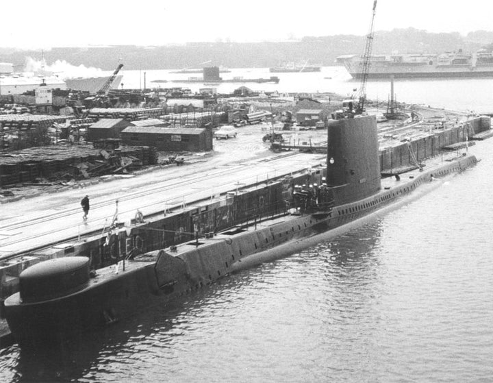 HMS Andrew (P423) Photo Print - Alongside - Royal Navy Amphion Class Submarine Posters, Prints, & Visual Artwork Hampshire Prints 6 x 4 No Frame No