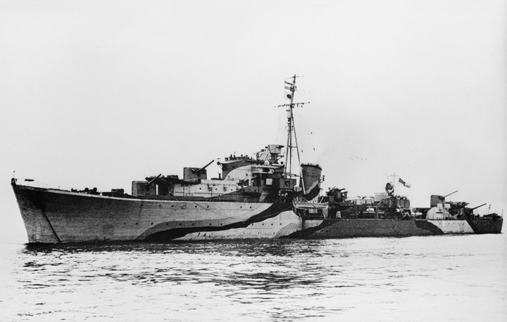 HMS Queenborough (G70) Photo Print - Port Side - Royal Navy Q Class Destroyer Hampshire Prints 6 x 4 No Frame No