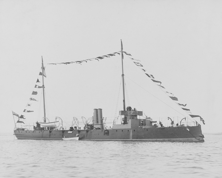 HMS Spider (1887) | Photo Print | Framed Print | Grasshopper Class | Torpedo Boat | Royal Navy Hampshire Prints