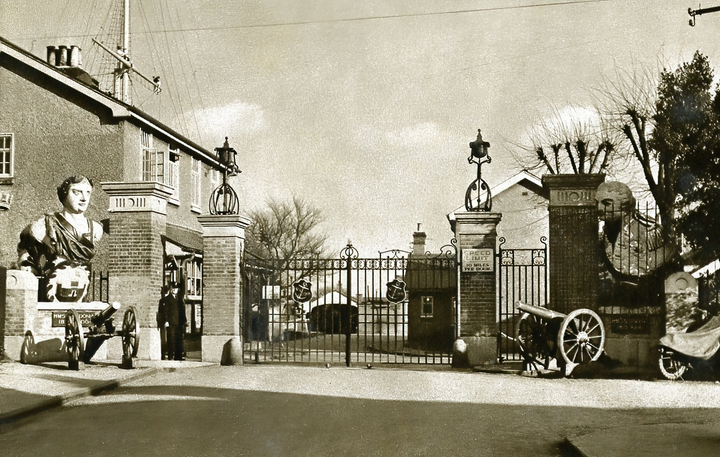 HMS Ganges Main Gate | Photo Print | Framed Print | Poster | Training Establishment | Royal Navy Hampshire Prints