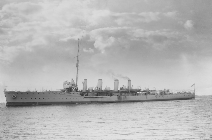 HMS Attentive (1904) | Photo Print | Framed Print | Adventure Class | cruiser | Royal Navy Hampshire Prints