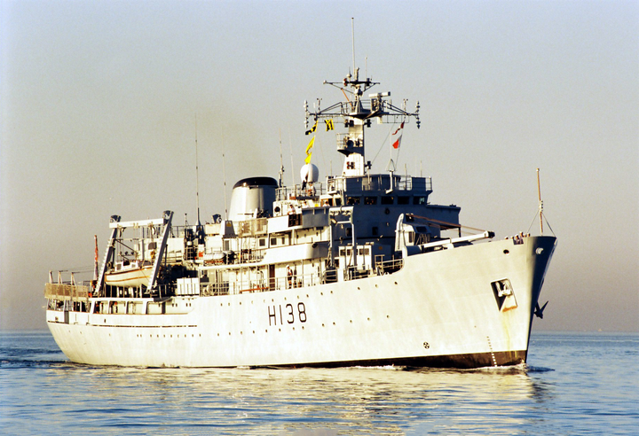 HMS Herald H138 | Photo Print | Framed Print | Hecla Class | Survey Vessel | Royal Navy Hampshire Prints