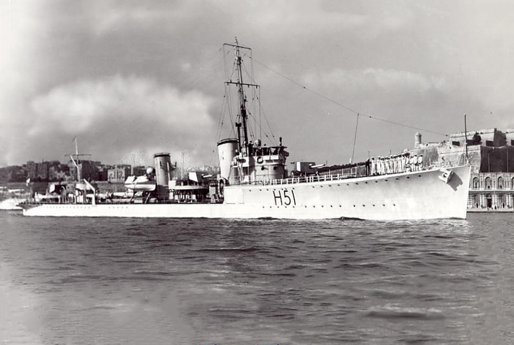 HMS Scout (H51) Photo Print - Underway - Royal Navy S Class Destroyer Hampshire Prints 6 x 4 No Frame No