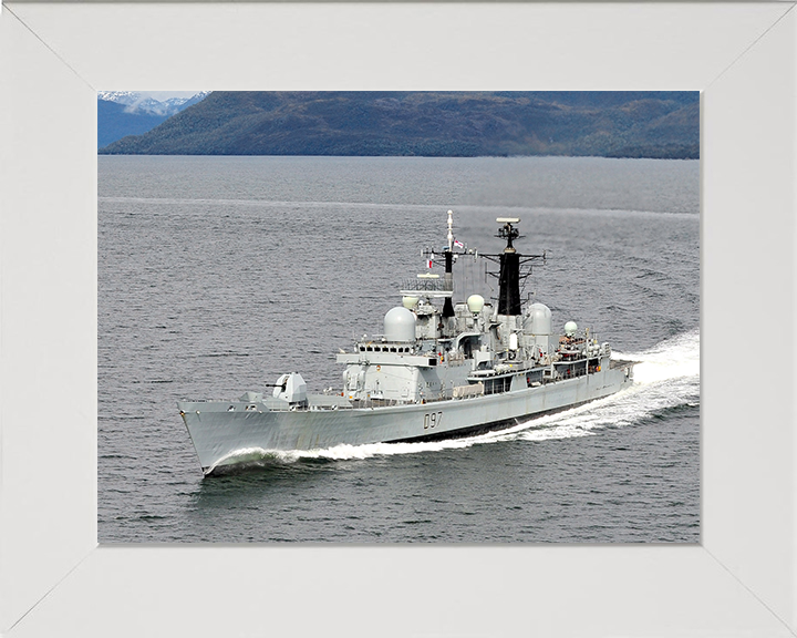 HMS Edinburgh D97 | Photo Print | Framed Print | Poster | Type 42 | Destroyer | Royal Navy Hampshire Prints