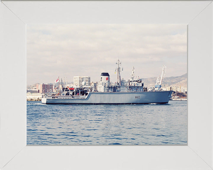 HMS Berkeley M40 Royal Navy Hunt class mine countermeasures vessel Photo Print or Framed Print - Hampshire Prints